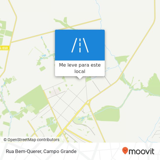 Rua Bem-Querer mapa