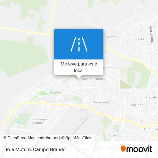 Rua Mutum mapa