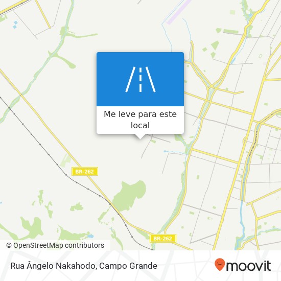 Rua Ângelo Nakahodo mapa