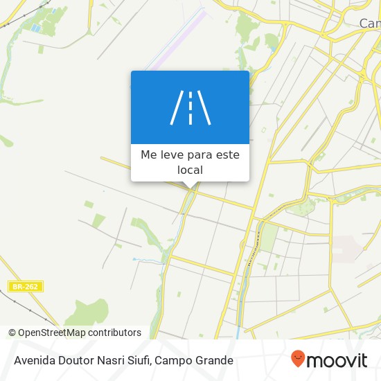 Avenida Doutor Nasri Siufi mapa