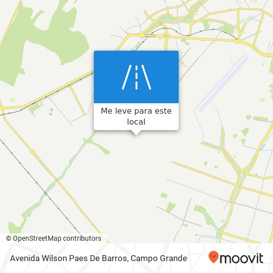 Avenida Wilson Paes De Barros mapa