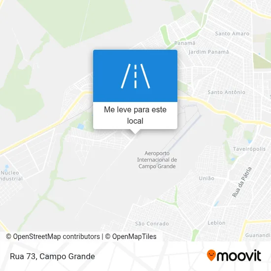 Rua 73 mapa
