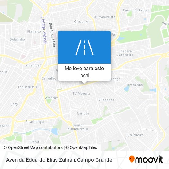 Avenida Eduardo Elias Zahran mapa