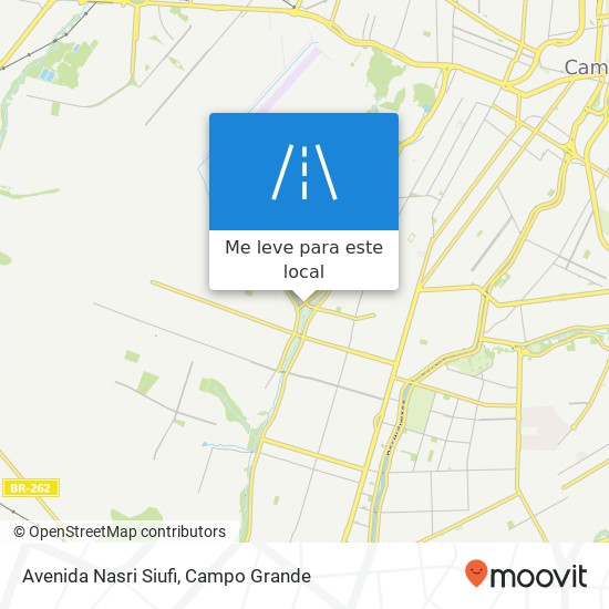 Avenida Nasri Siufi mapa