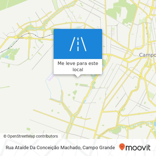 Rua Ataíde Da Conceição Machado mapa