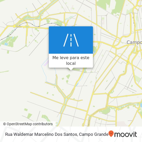 Rua Waldemar Marcelino Dos Santos mapa