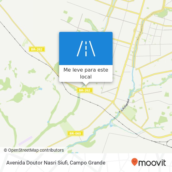 Avenida Doutor Nasri Siufi mapa