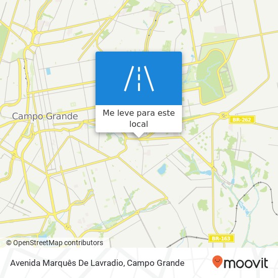 Avenida Marquês De Lavradio mapa