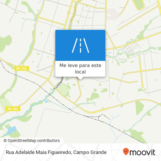 Rua Adelaide Maia Figueiredo mapa