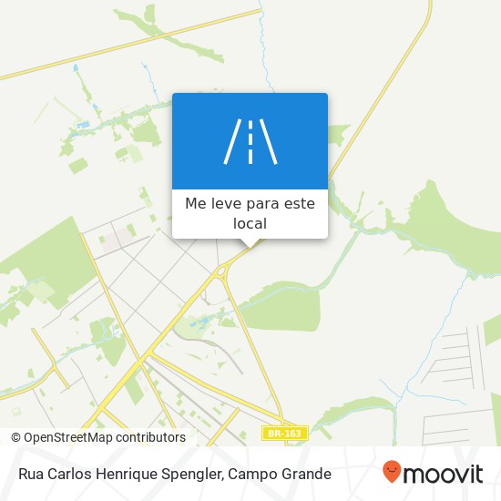 Rua Carlos Henrique Spengler mapa