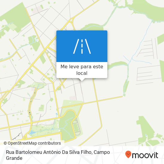 Rua Bartolomeu Antônio Da Silva Filho mapa