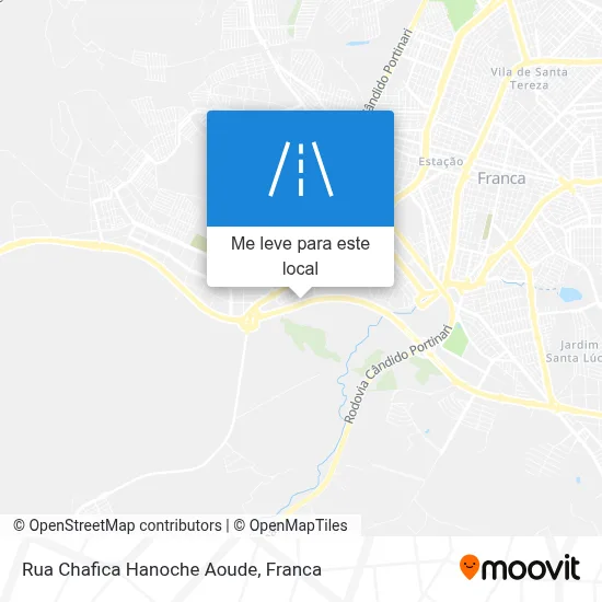 Rua Chafica Hanoche Aoude mapa