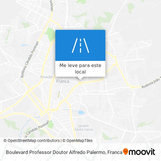 Boulevard Professor Doutor Alfredo Palermo mapa