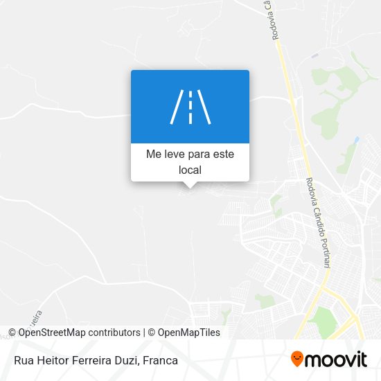 Rua Heitor Ferreira Duzi mapa