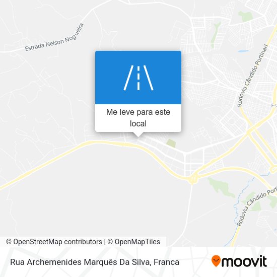 Rua Archemenides Marquês Da Silva mapa