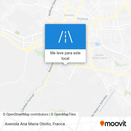 Avenida Ana Maria Olivito mapa