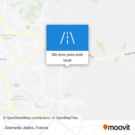 Alameda Jades mapa