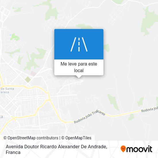Avenida Doutor Ricardo Alexander De Andrade mapa