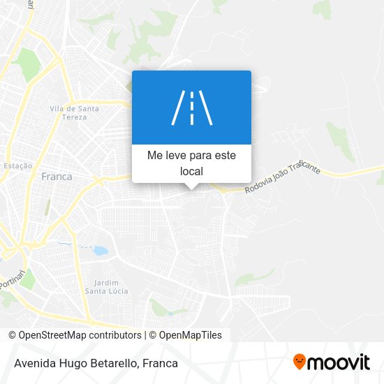 Avenida Hugo Betarello mapa