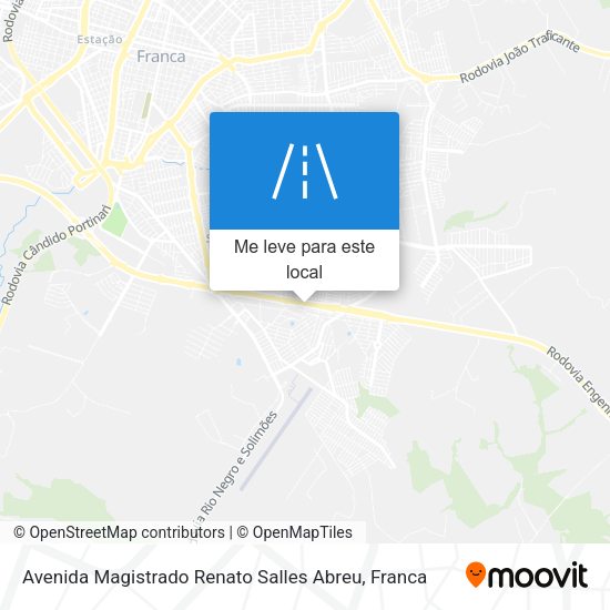 Avenida Magistrado Renato Salles Abreu mapa