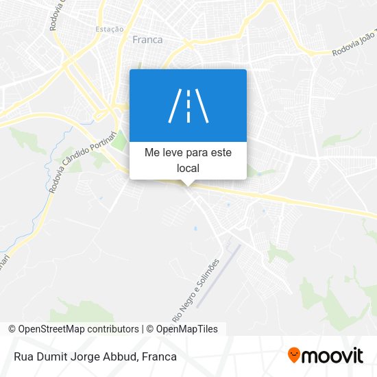 Rua Dumit Jorge Abbud mapa