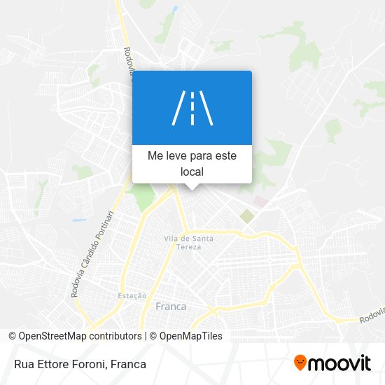 Rua Ettore Foroni mapa