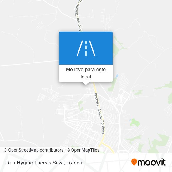 Rua Hygino Luccas Silva mapa
