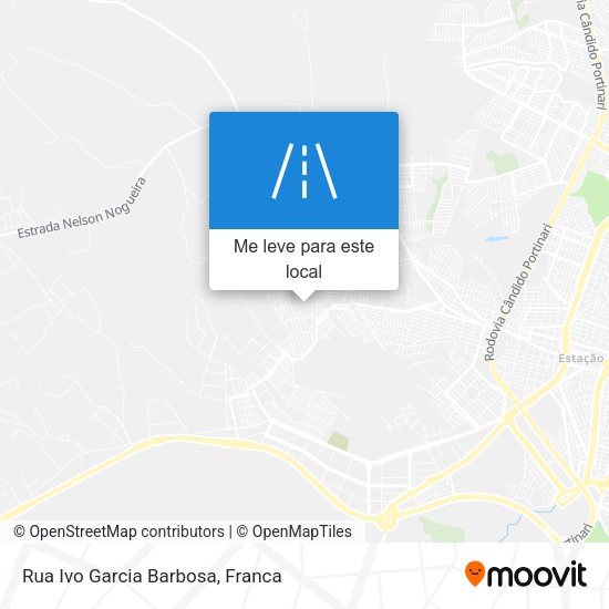 Rua Ivo Garcia Barbosa mapa