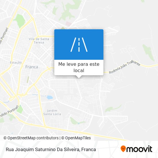 Rua Joaquim Saturnino Da Silveira mapa