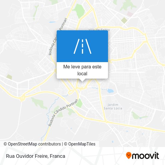 Rua Ouvidor Freire mapa