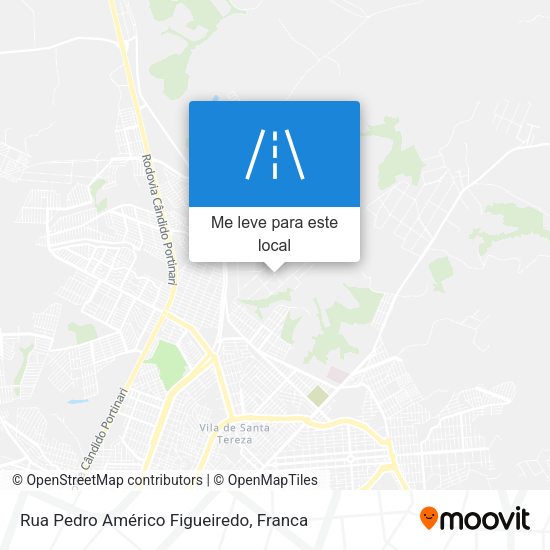 Rua Pedro Américo Figueiredo mapa