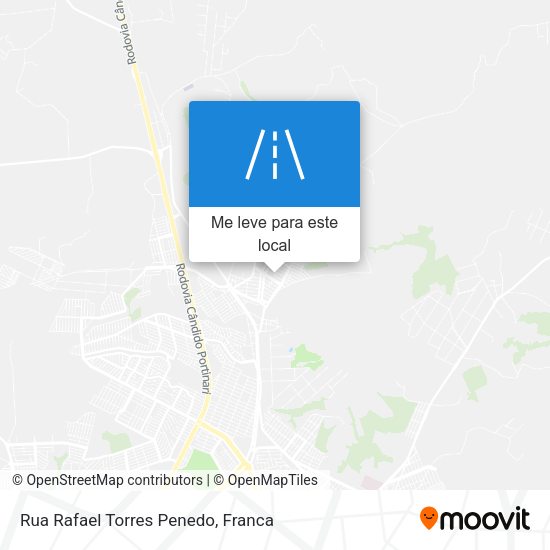 Rua Rafael Torres Penedo mapa