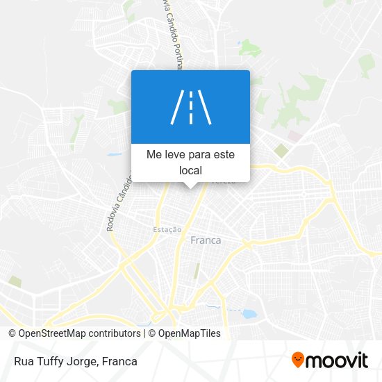 Rua Tuffy Jorge mapa