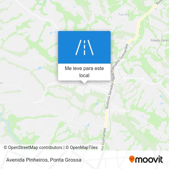Avenida Pinheiros mapa