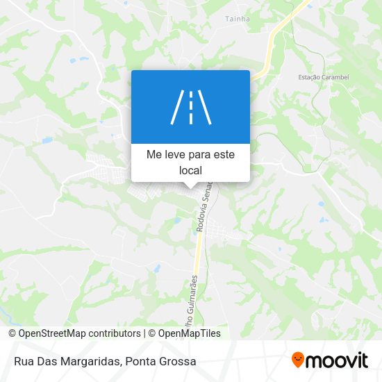 Rua Das Margaridas mapa