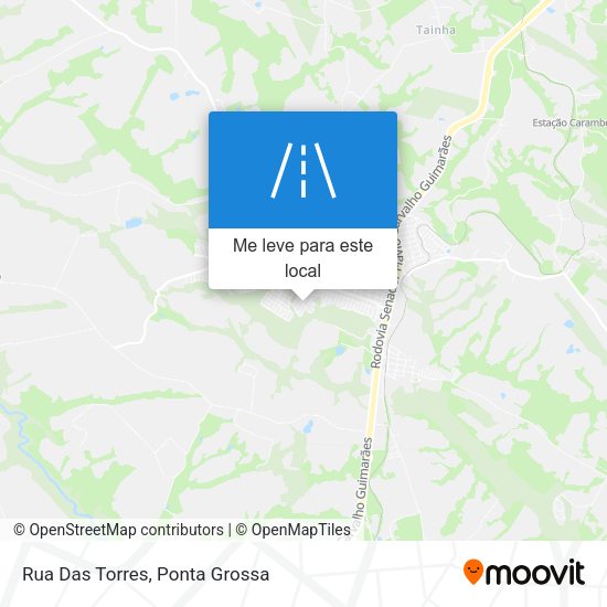 Rua Das Torres mapa