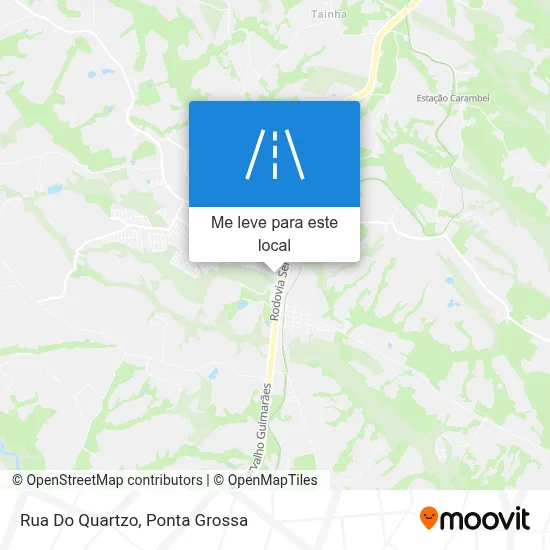 Rua Do Quartzo mapa