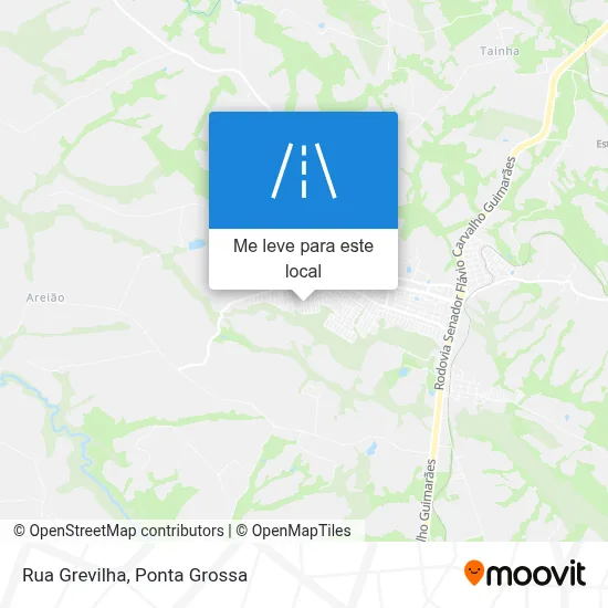 Rua Grevilha mapa