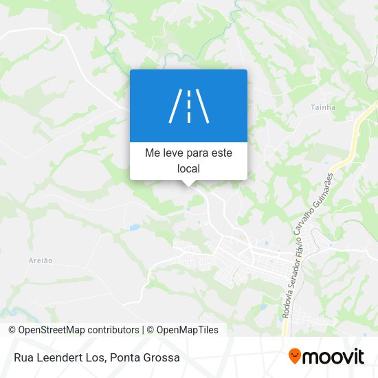 Rua Leendert Los mapa