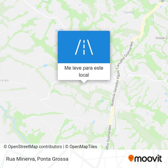 Rua Minerva mapa