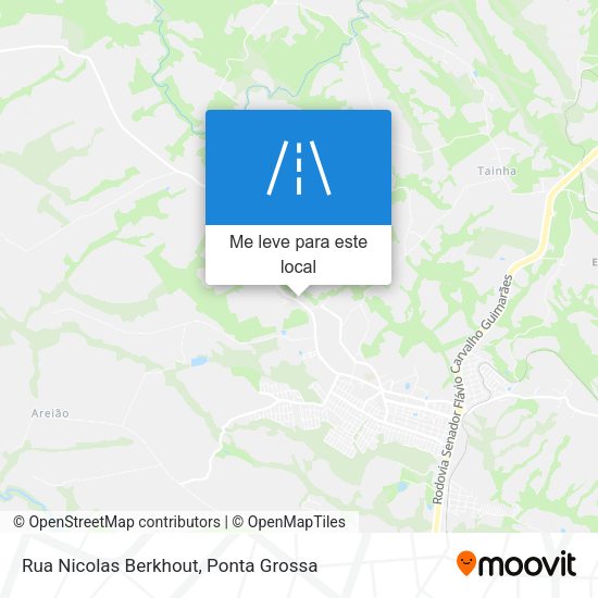Rua Nicolas Berkhout mapa