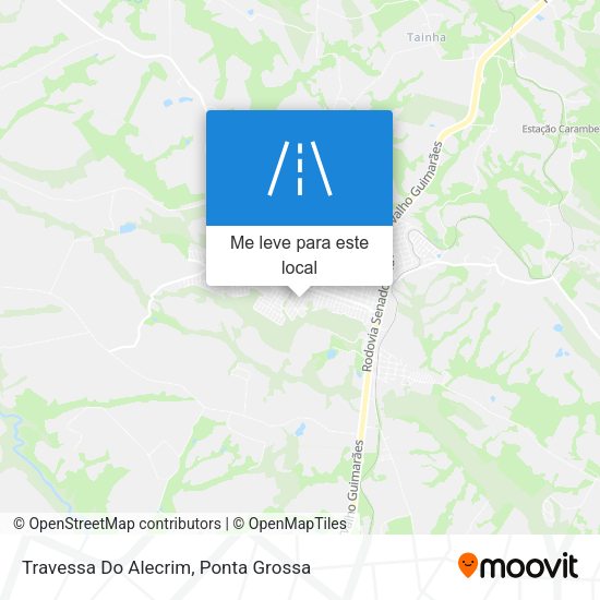 Travessa Do Alecrim mapa