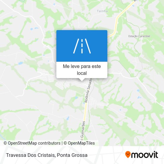 Travessa Dos Cristais mapa