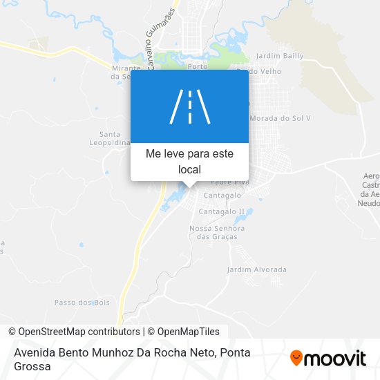 Avenida Bento Munhoz Da Rocha Neto mapa