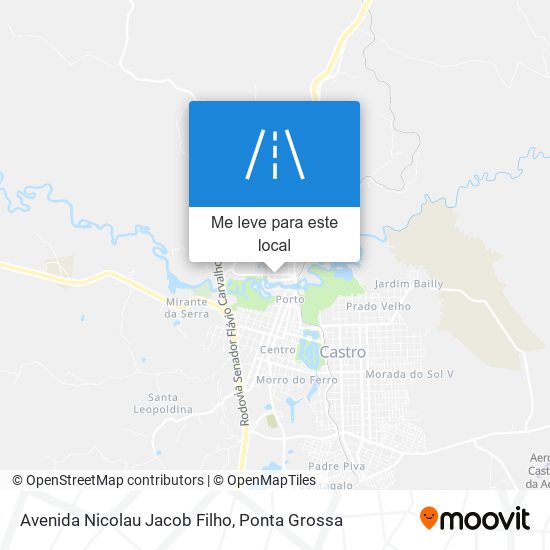 Avenida Nicolau Jacob Filho mapa