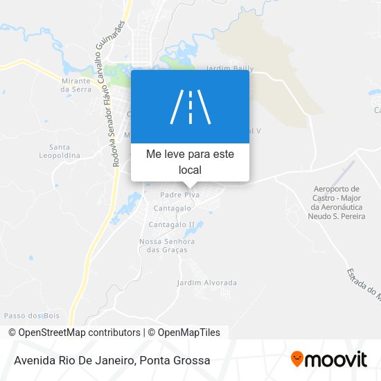 Avenida Rio De Janeiro mapa