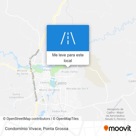 Condomínio Vivace mapa