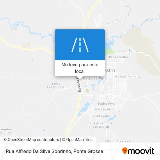 Rua Alfredo Da Silva Sobrinho mapa