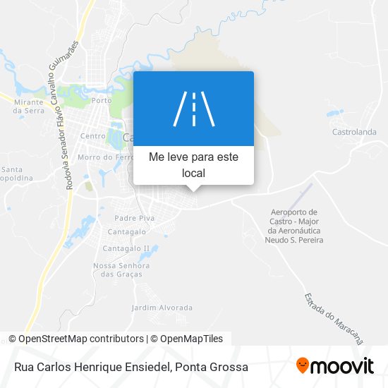 Rua Carlos Henrique Ensiedel mapa