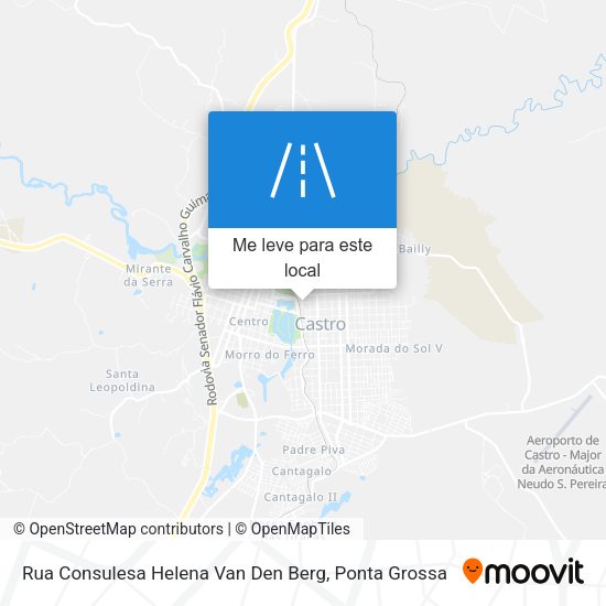 Rua Consulesa Helena Van Den Berg mapa